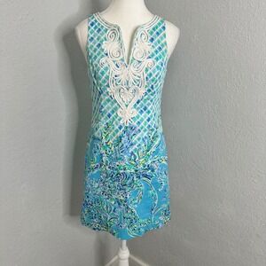 Lilly Pulitzer Gabby Bondi Blue‎ Scuba Doo Size 2